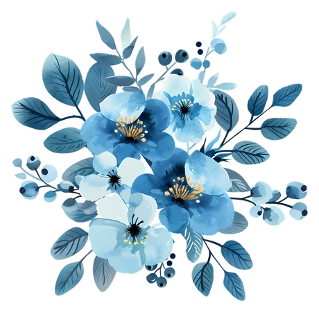 ��ɫ���� - ��ɫˮ�ʻ�����Ʋ廭PNG���ͼ