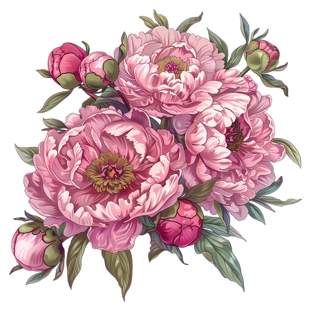 ĵ������ - ��ɫĵ�����廭PNG���ͼ