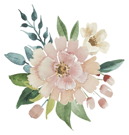 ˮ�ʻ������廭PNG���ͼ