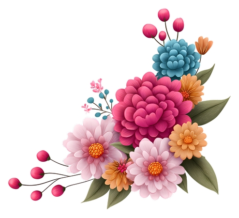 Fiori - ɫ���ͷ׵Ļ���PNG���ͼ