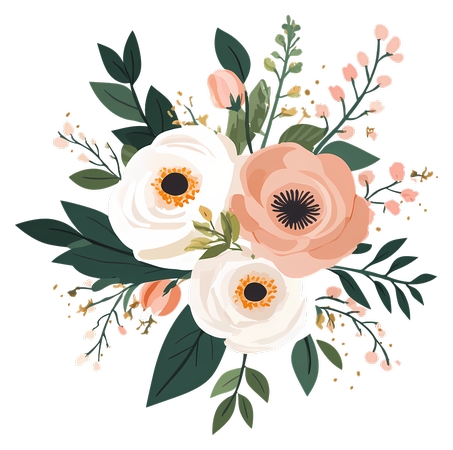 �����ʻ� - ����õ���Ҷ�ӵľ��»����廭PNG���ͼ