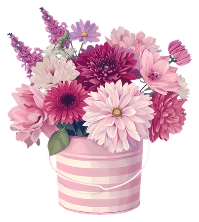 ���˽ڻ��� - ����Ͱ�еľ�����ɫ����PNG���ͼ