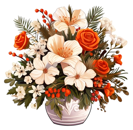 ��ƿ�еĻ��� - ������ƿ�е���������PNG���ͼ
