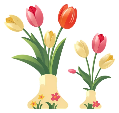 �մɻ�ƿ - װ���Ŷ�������㻨���Ļ�ƿPNG���ͼ