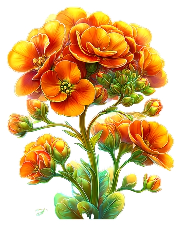 ����ɫ�� - ���������ĳ�ɫ���仨���廭PNG���ͼ