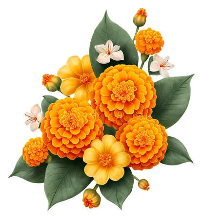 ˮ�ʻ����� - ��ɫ���仨������ҶPNG���ͼ