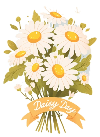 Daisy Day - ��������ף�õ��������ջ���PNG���ͼ
