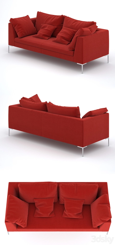 B & B ˫��ɳ��3Dģ��