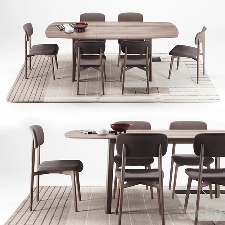Calligaris ����ɫ�����Ͳ���3Dģ��
