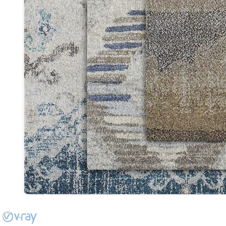 Dalyn �������ɫ�������Ħ��ɫ��̺3Dģ��