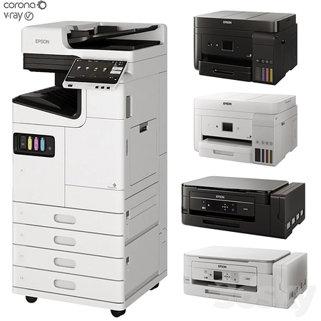 Epson ��ӡ����װ3Dģ��