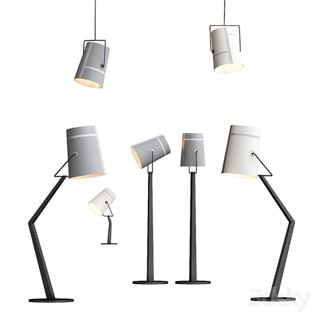 Foscarini Diesel ���ε���̨��3Dģ��