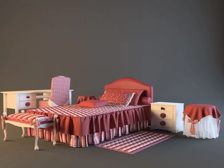 ��ͯ�Ҿ߶�ͯ������ͷ���������3Dģ��