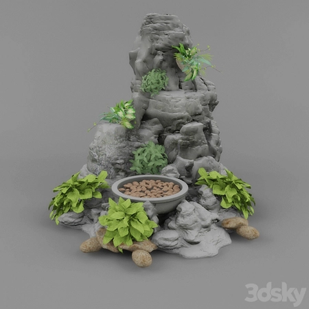 С�ͼ�ɽ������3Dģ��