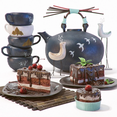 �ɿ������͵���3Dģ��