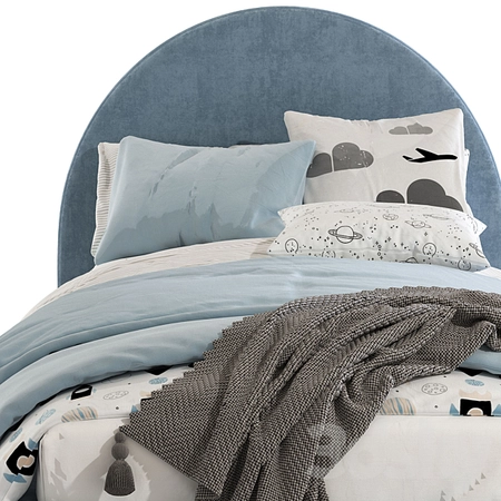 ��������ͷ��˫�˴�3Dģ��