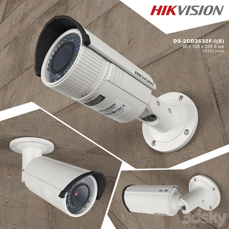 �������� CCTV ����ͷ DS-2SD2632F-I (S) 3Dģ��