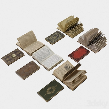 װ��ǽ�ڵ��鼮3Dģ��