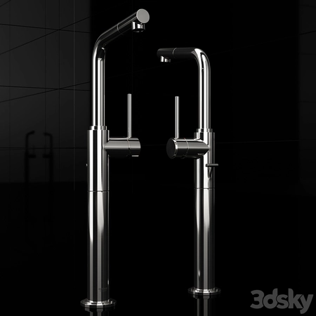 ������ŷ 32130 ��ˮ��ͷ3Dģ��